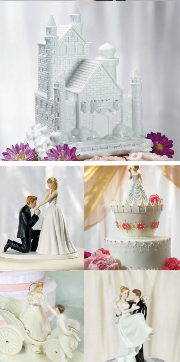figurine de gateau de mariage princesse conte de fée cendrillon